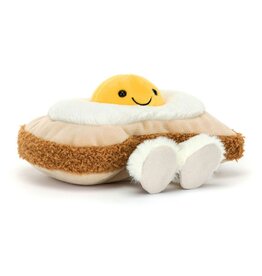Jellycat Knuffel Amuseables Egglantine Egg on Toast