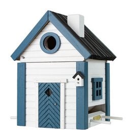 Wildlife Garden Vogel- en  voederhuisje Multiholk White and Blue Cottage