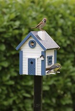 Wildlife Garden Vogel- en  voederhuisje Multiholk White and Blue Cottage