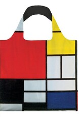 Loqi Opvouwbare Shopper Red, Yellow, Blue and Black