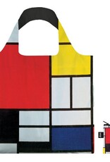 Loqi Opvouwbare Shopper Red, Yellow, Blue and Black