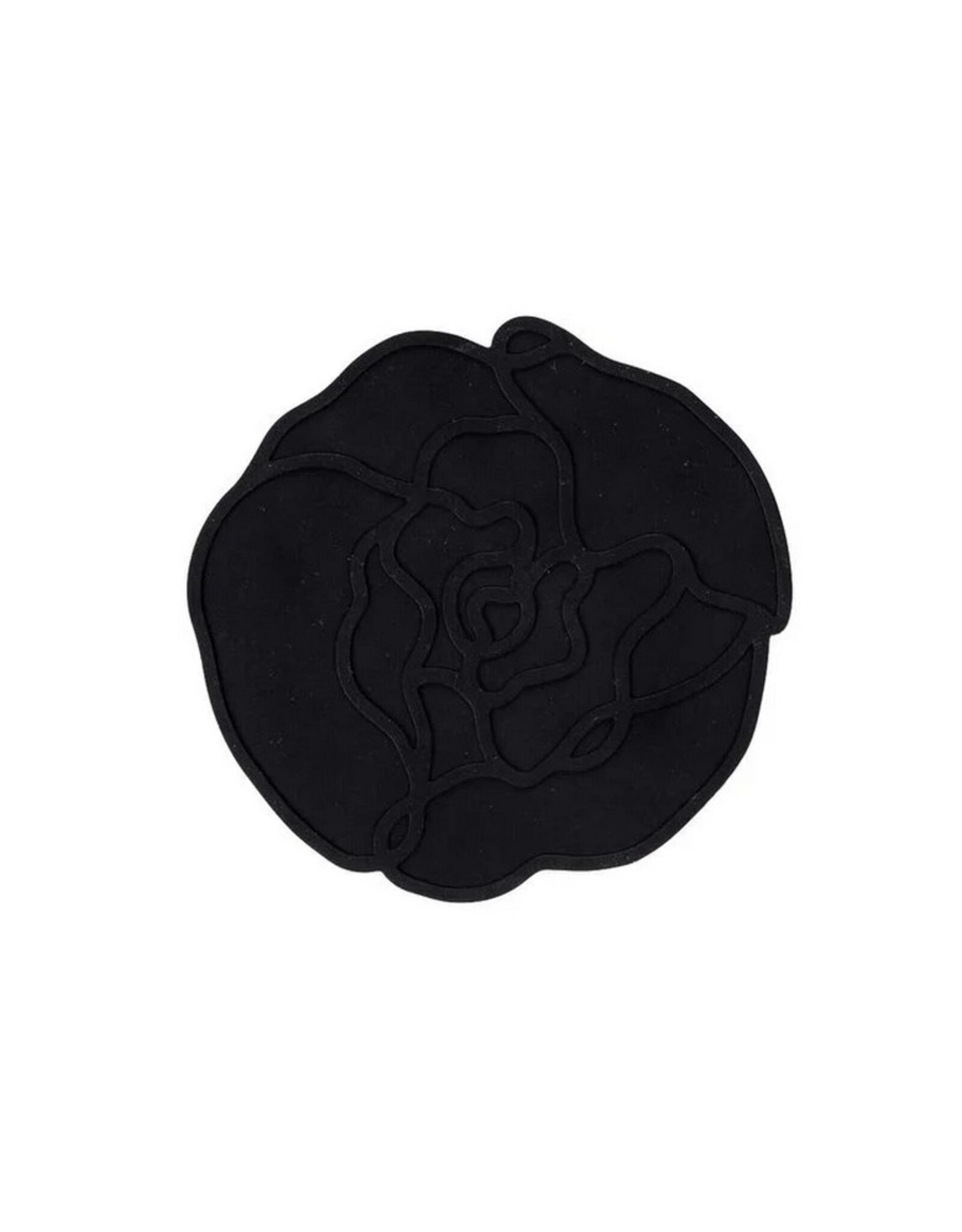 Tools2cook Onderzetter Siliconen Pioen Zwart