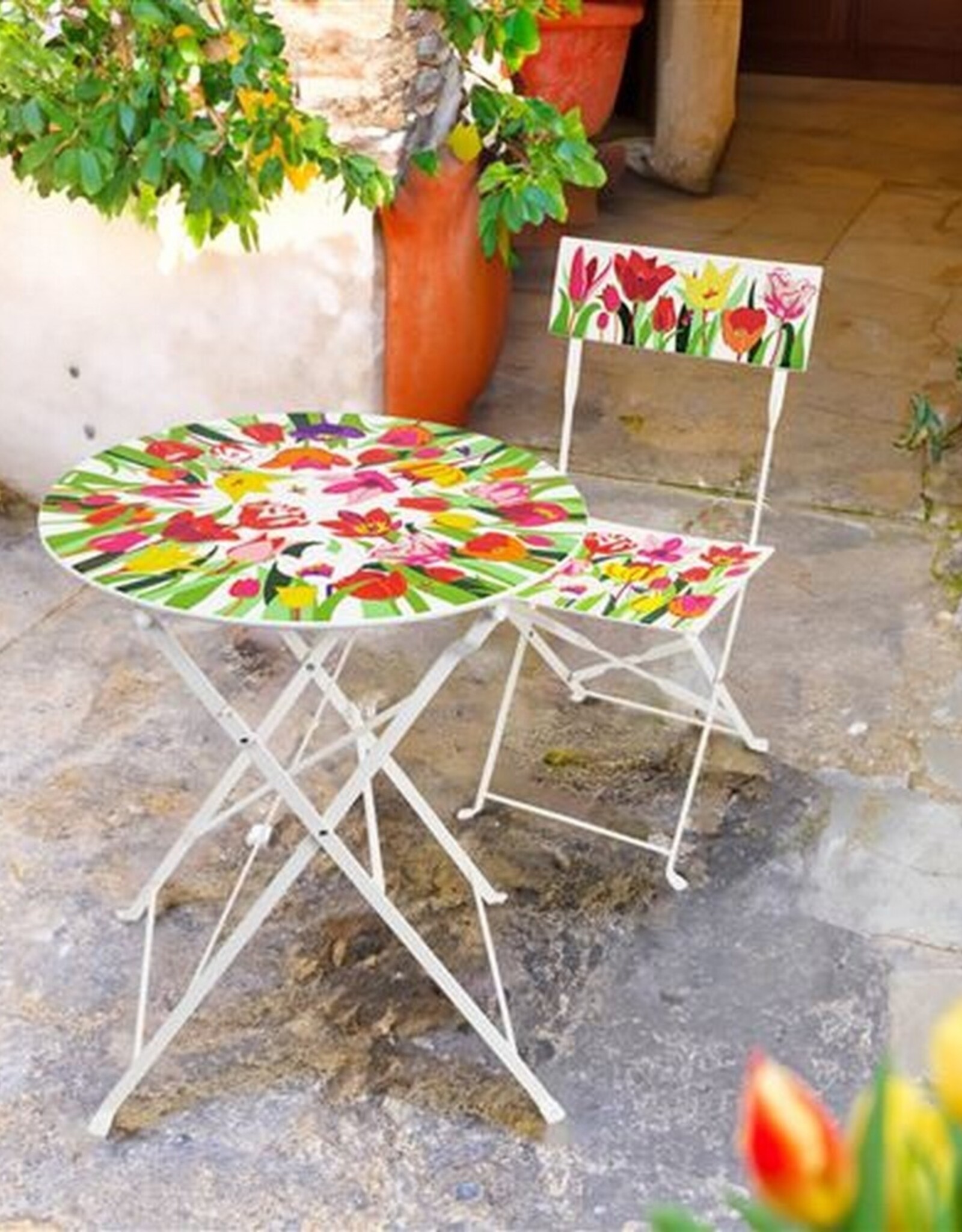 Pylones Tuintafel Tulipes