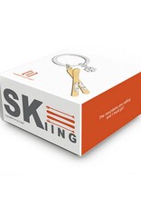 Metalmorphose Sleutelhanger Ski with Snowflake