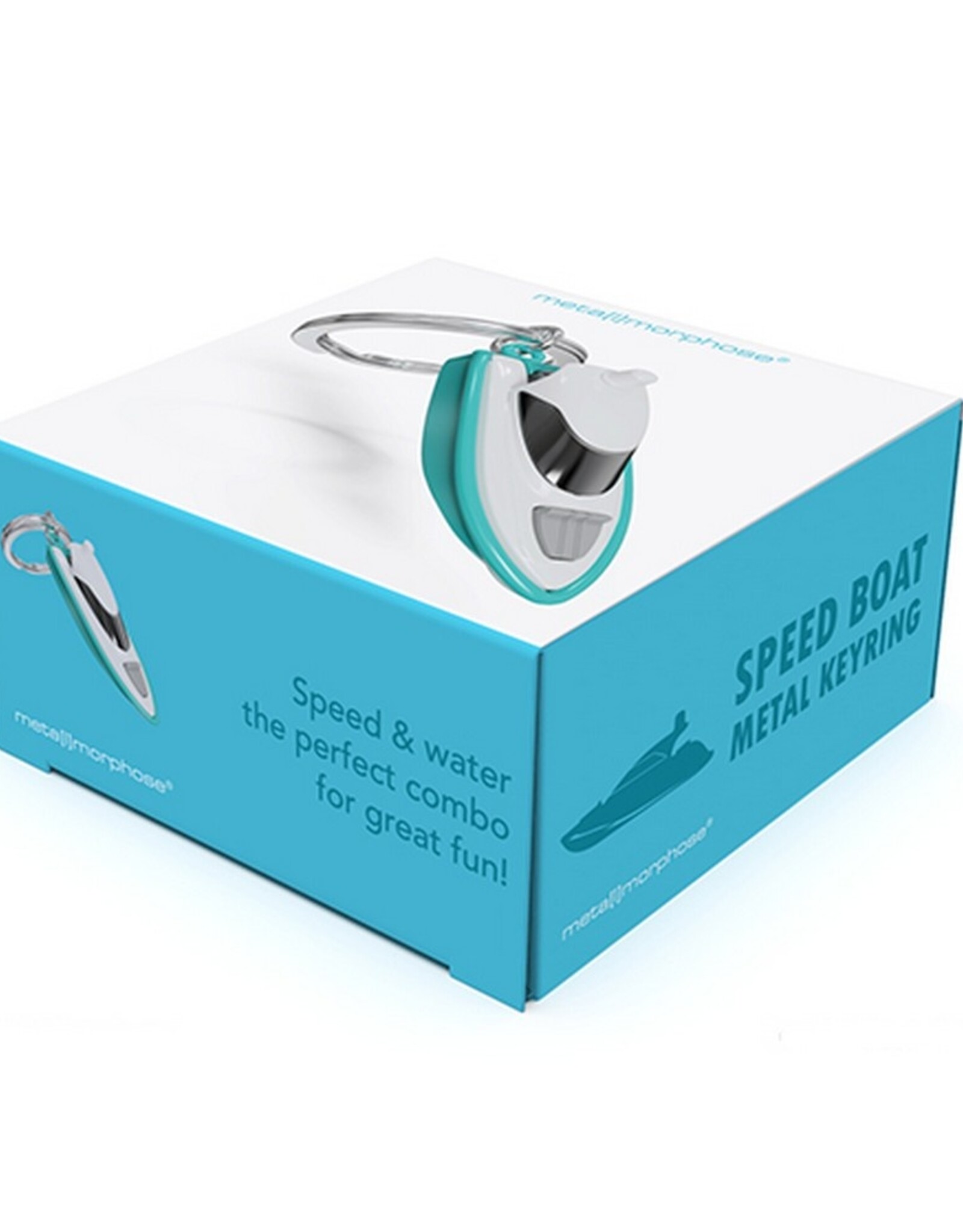 Metalmorphose Sleutelhanger Speed Boat