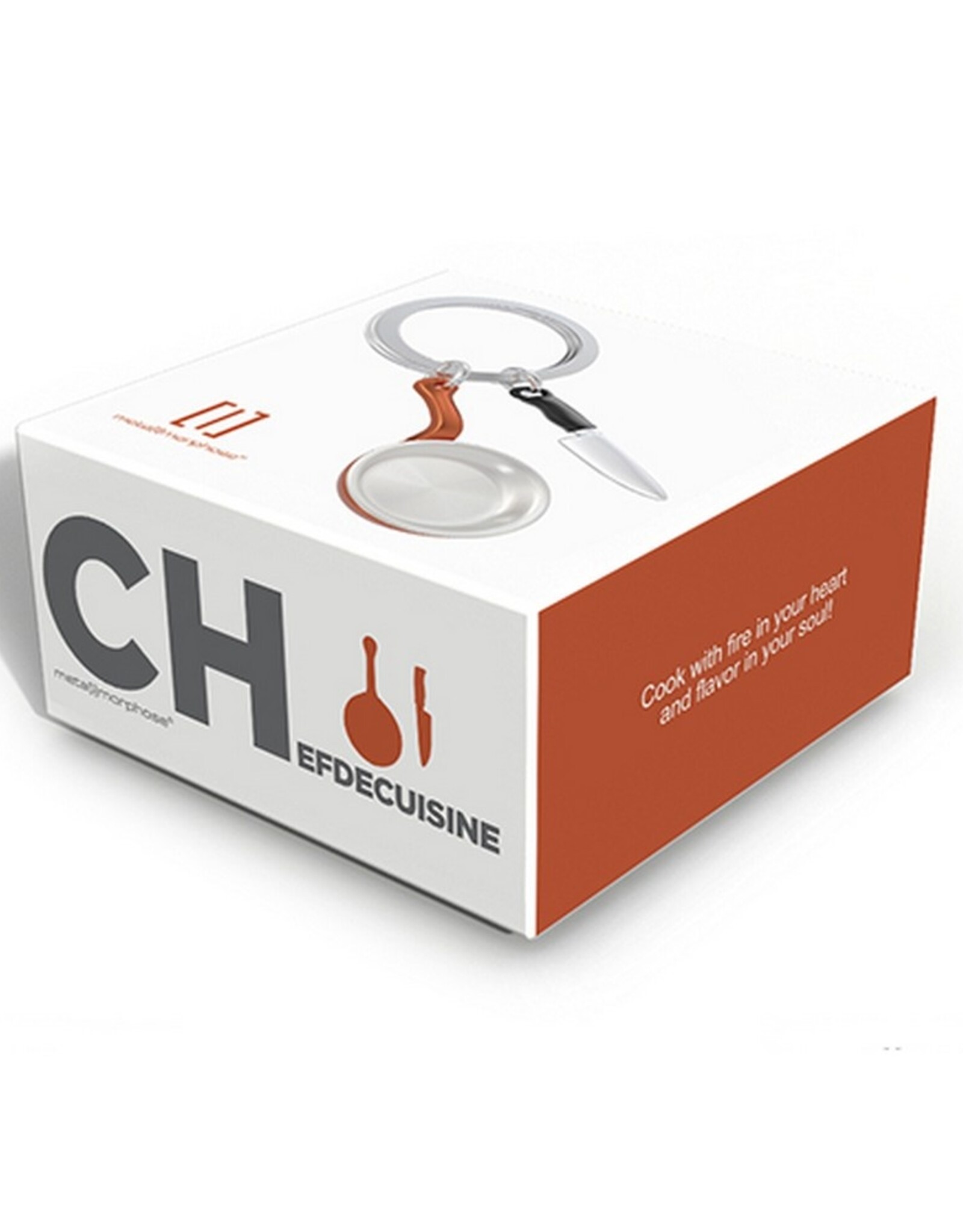 Metalmorphose Sleutelhanger Chef Cook