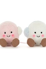 Jellycat Knuffel Amuseables Pink and White Marshmallows Jellycat Knuffel Amuseables Pink and White Marshmallows