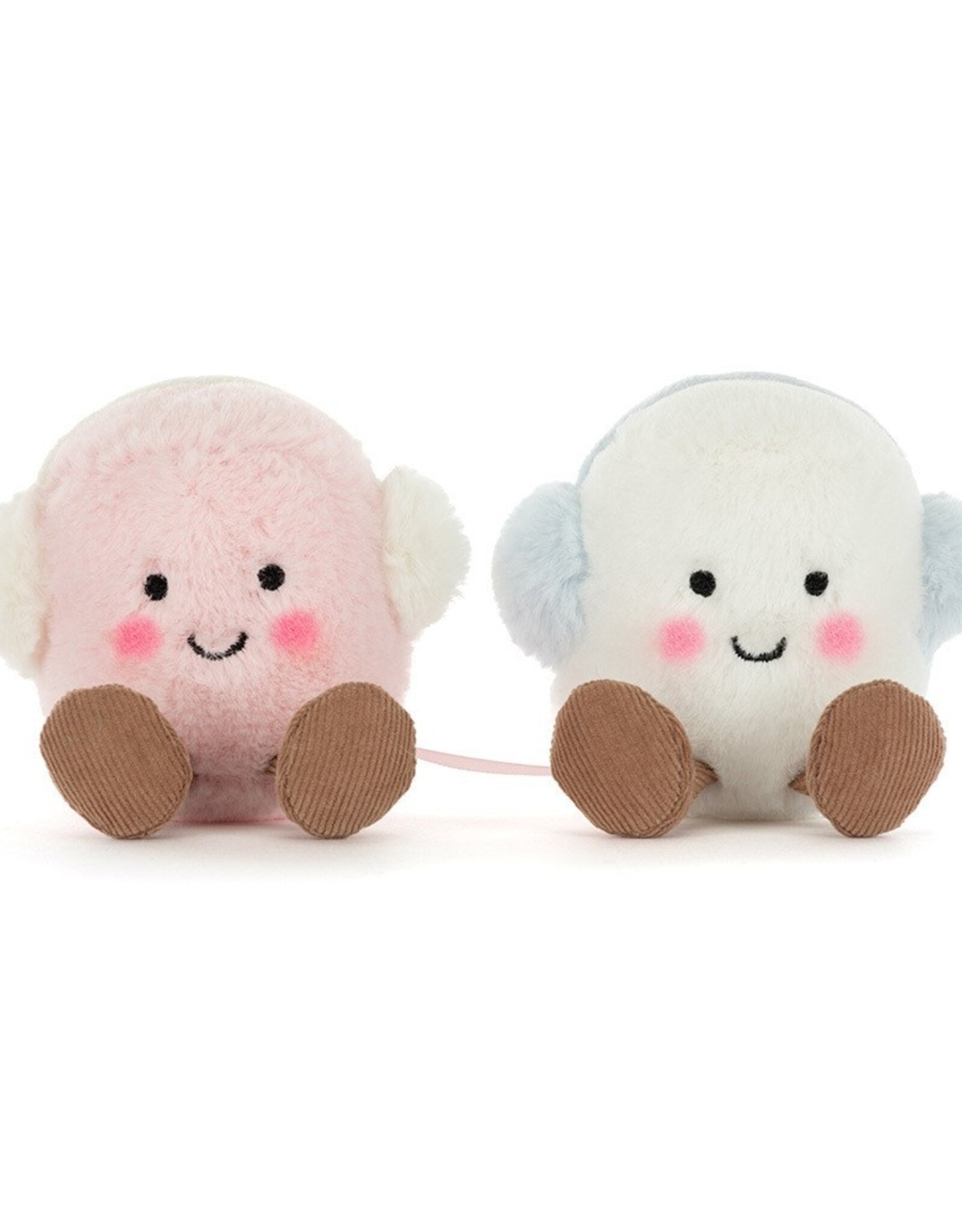 Jellycat Knuffel Amuseables Pink and White Marshmallows