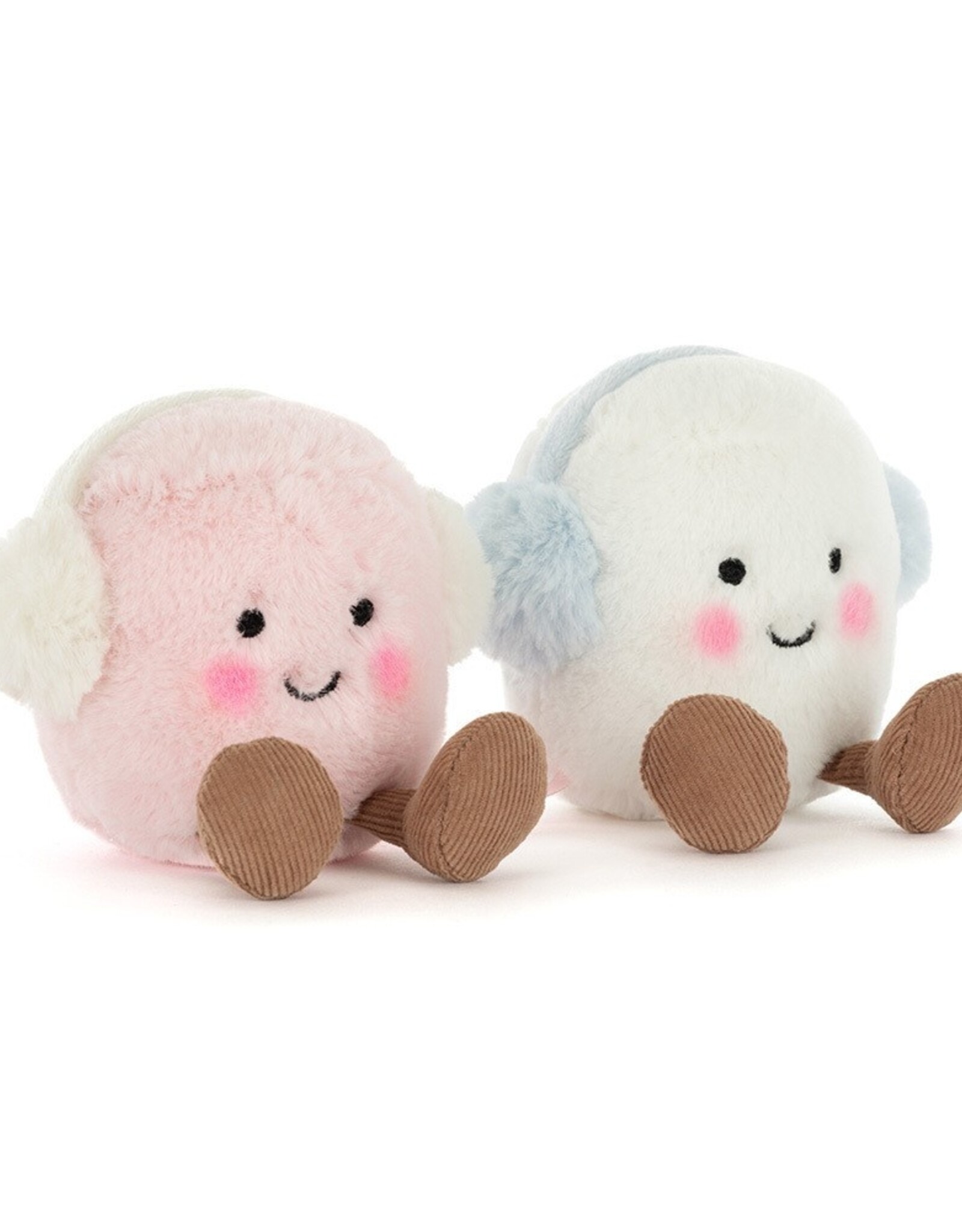 Jellycat Knuffel Amuseables Pink and White Marshmallows