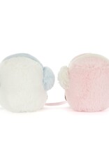 Jellycat Knuffel Amuseables Pink and White Marshmallows Jellycat Knuffel Amuseables Pink and White Marshmallows