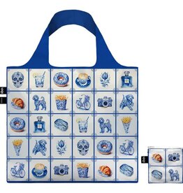 Loqi Opvouwbare Shopper Delft Funky