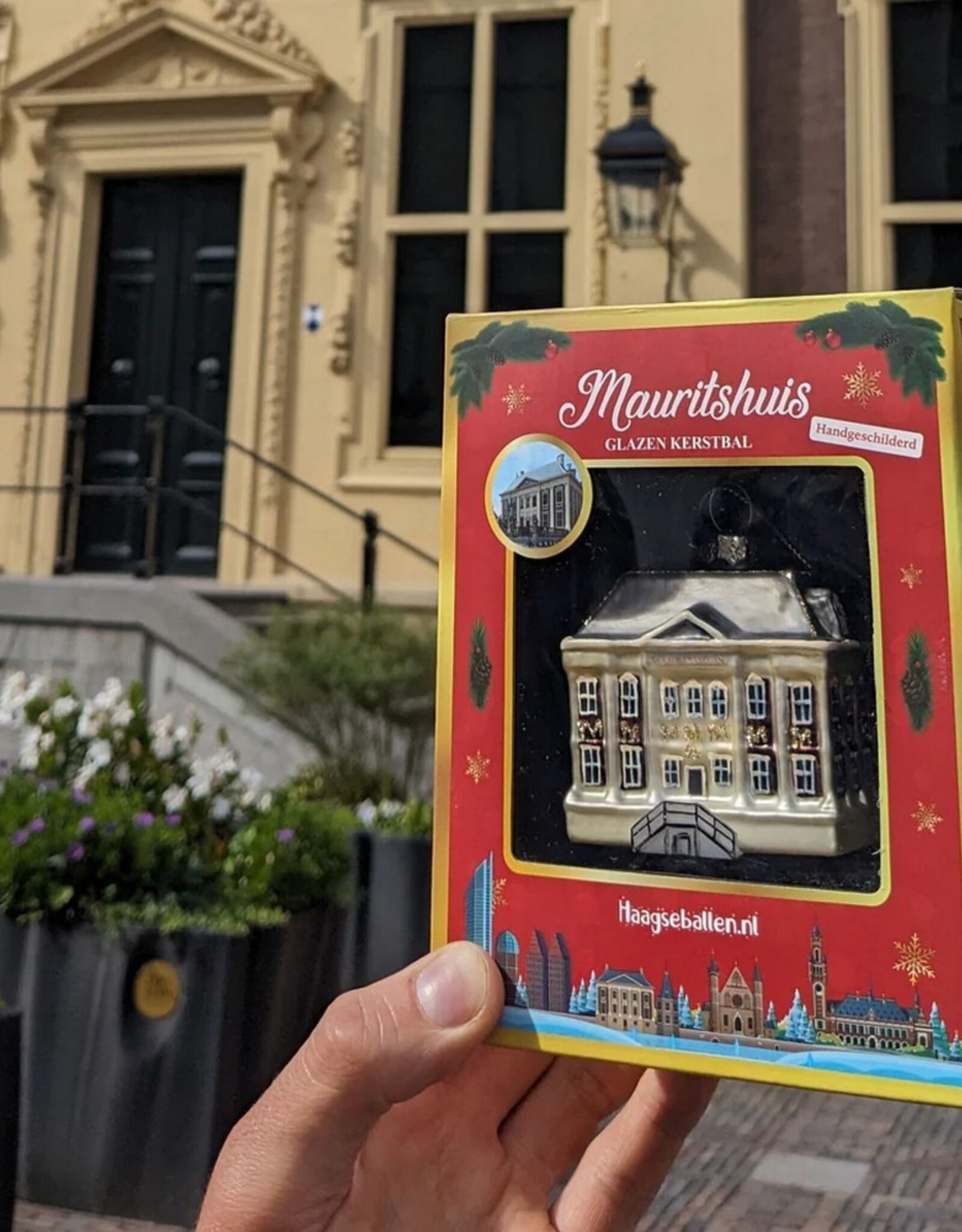 Hollandse Ballen Kerstbal Mauritshuis
