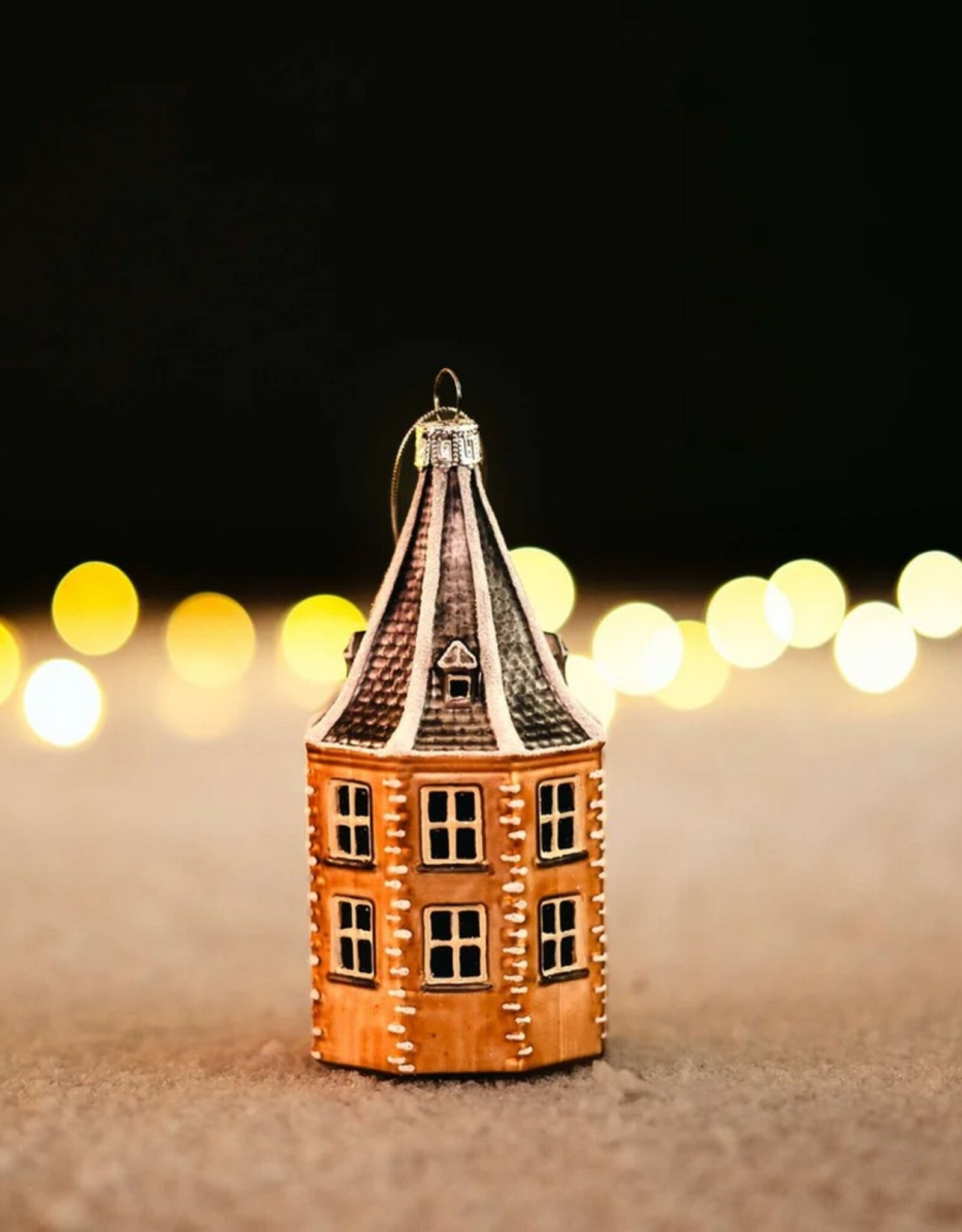 Hollandse Ballen Kerstbal Torentje