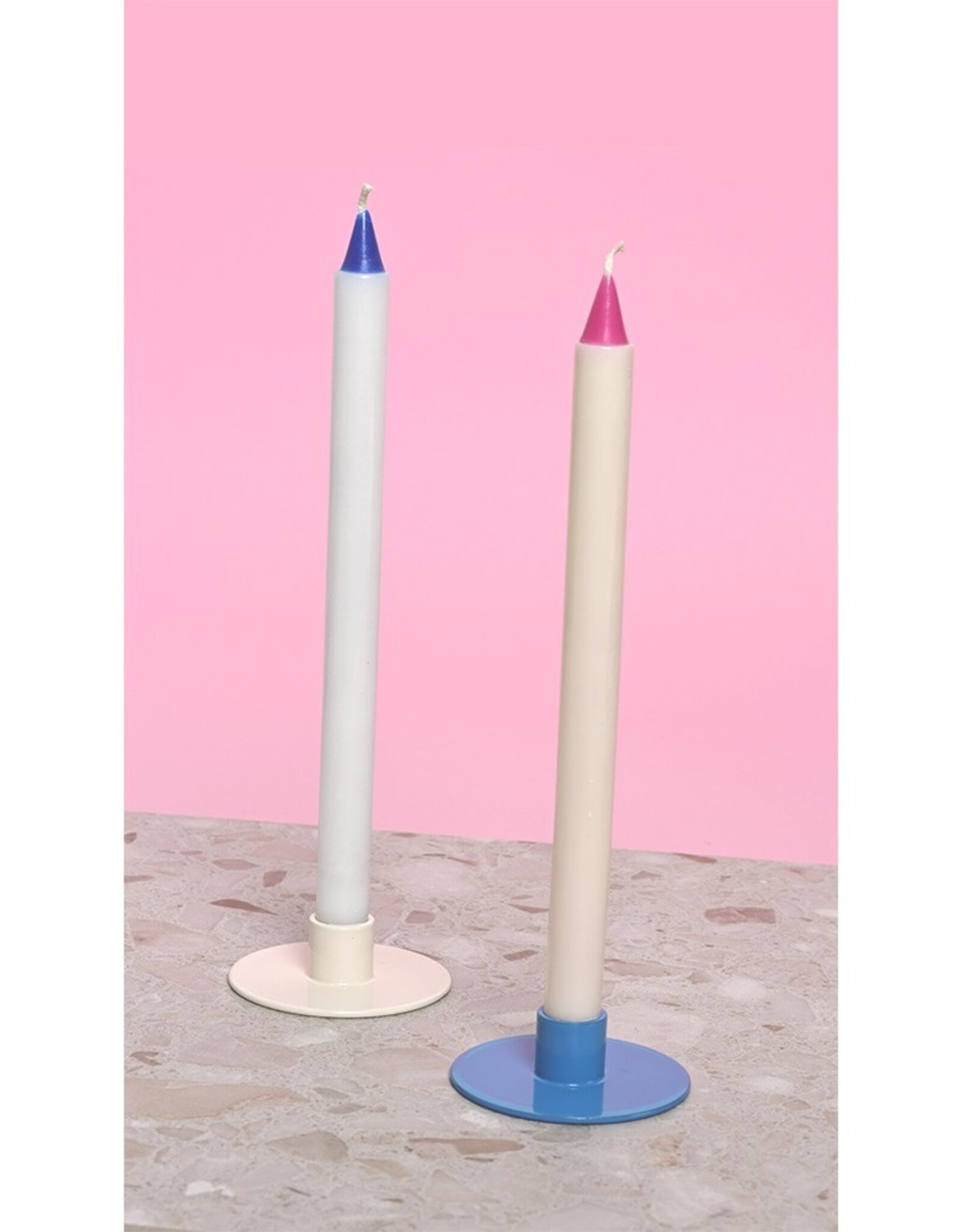 Not the girl Kaarsenstandaard POP Mini Blauw