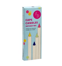 Not the girl Kleine Kaarsjes 4 stuks Birthday Mix