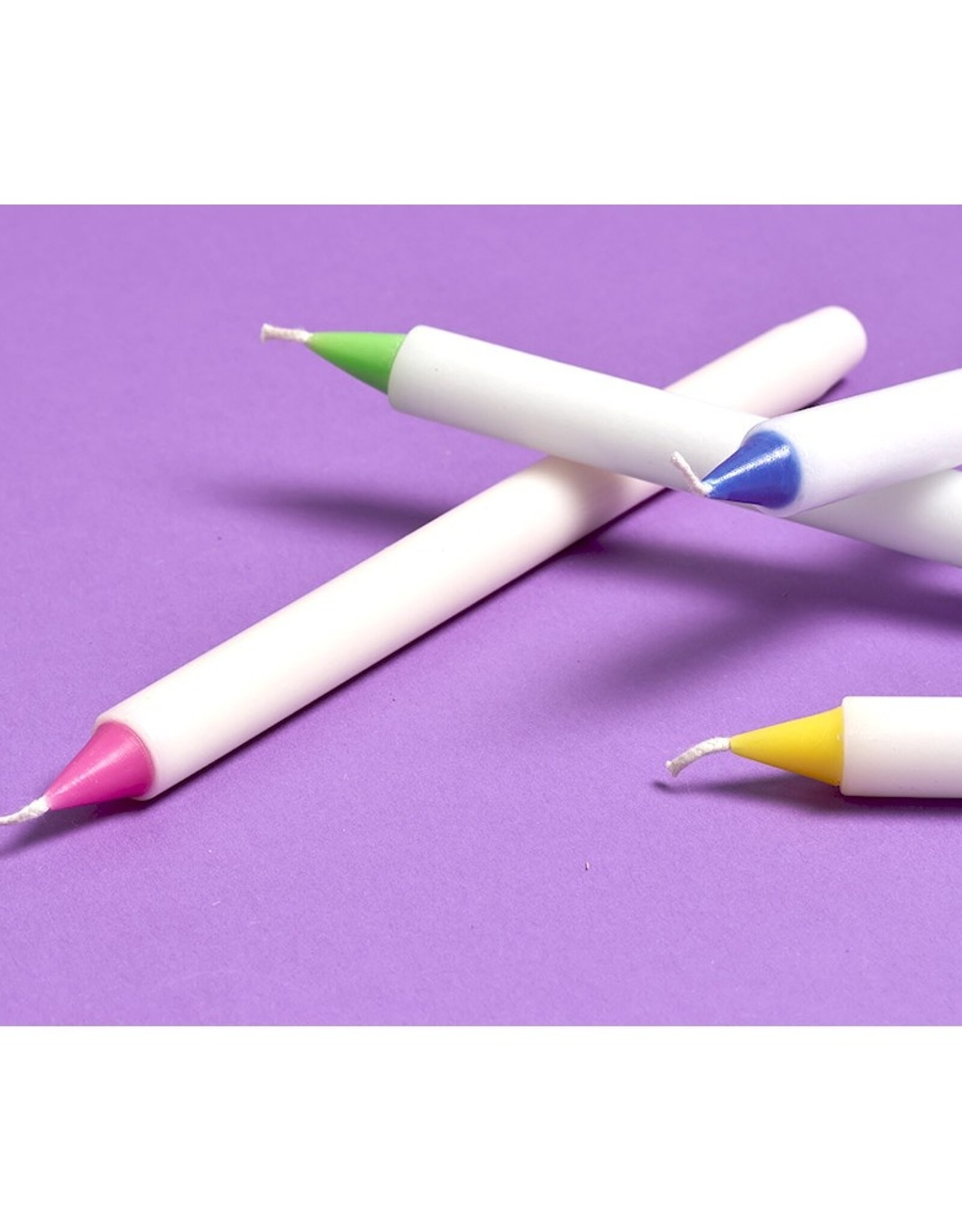 Not the girl Kleine Kaarsjes 4 stuks Birthday Mix