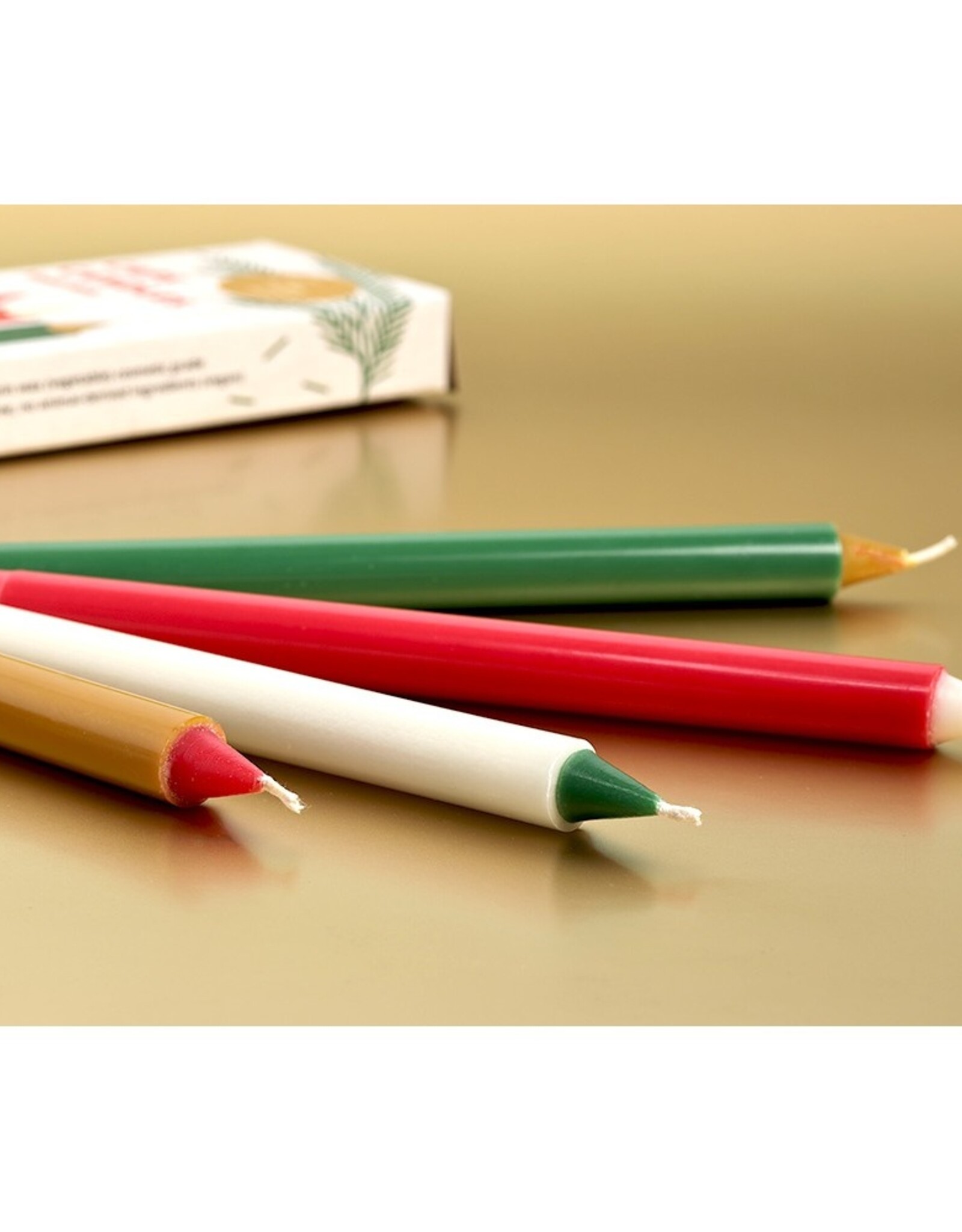 Not the girl Kleine Kaarsjes 4 stuks Xmas Mix