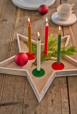 Not the girl Kleine Kaarsjes 4 stuks Xmas Mix Not the girl Kleine Kaarsjes 4 stuks Xmas Mix