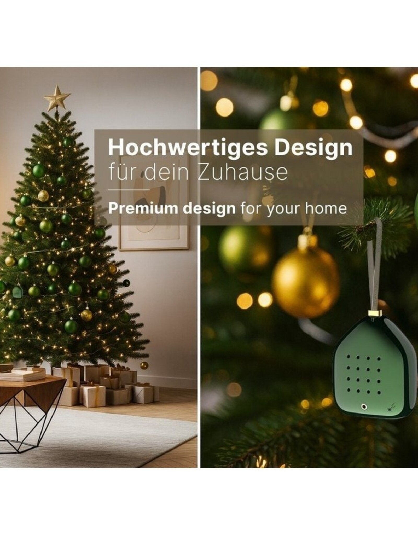 Relaxound Jingle Bells Green Sparkles