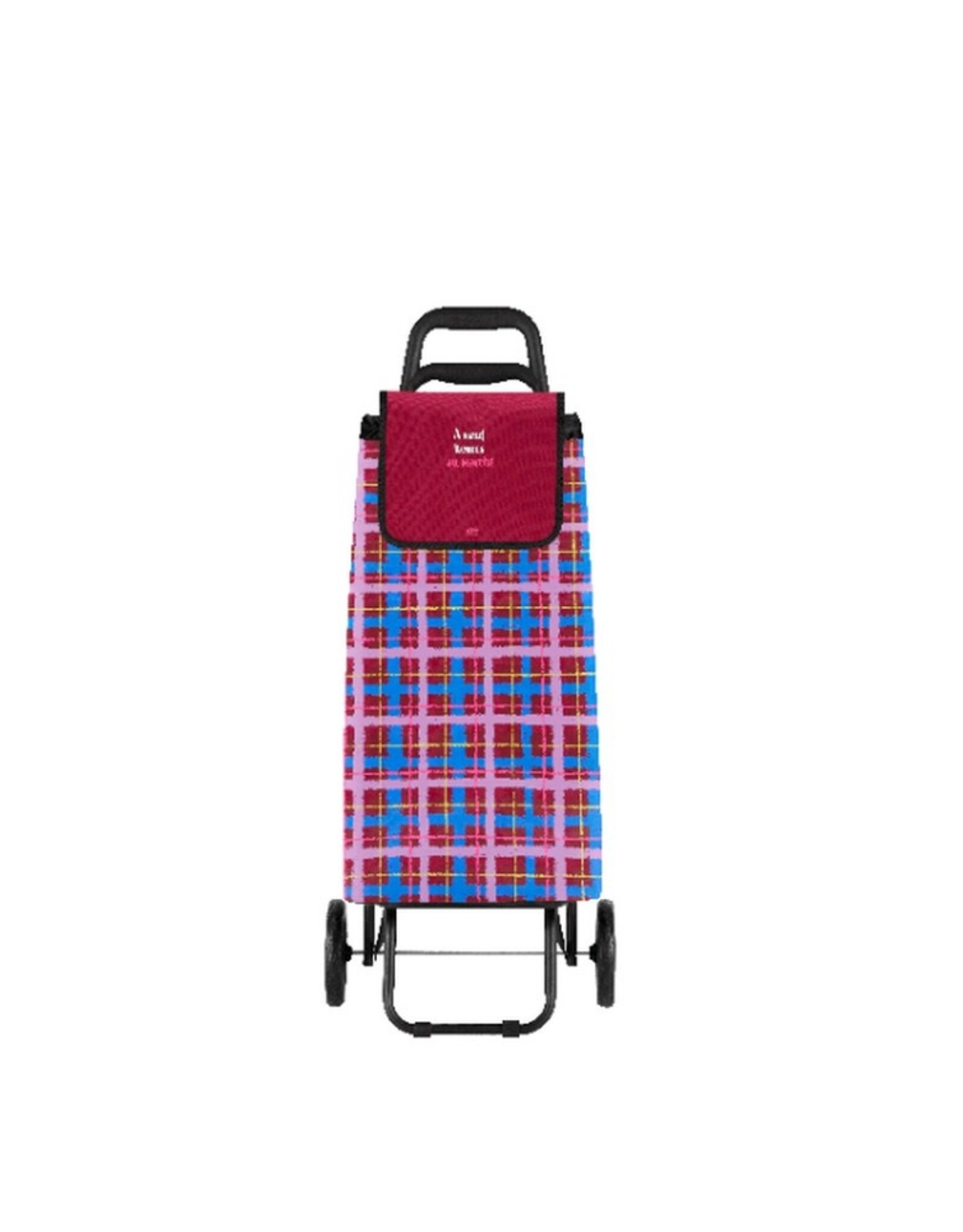 Derriere la Porte Boodschappenwagen Tartan 2 Wielen
