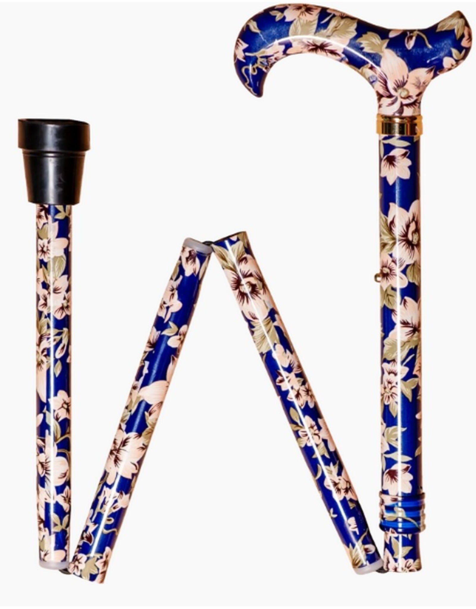 Ninee Wandelstok Passievrucht Blauw Opvouwbaar