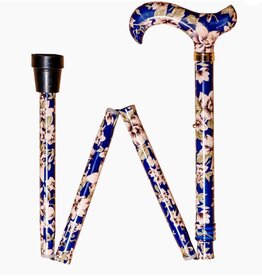 Ninee Wandelstok Passievrucht Blauw Opvouwbaar