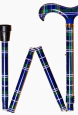 Ninee Wandelstok Schotse Ruit Opvouwbaar