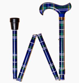 Ninee Wandelstok Schotse Ruit Opvouwbaar