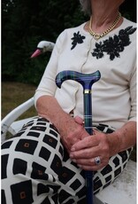 Ninee Wandelstok Schotse Ruit Opvouwbaar