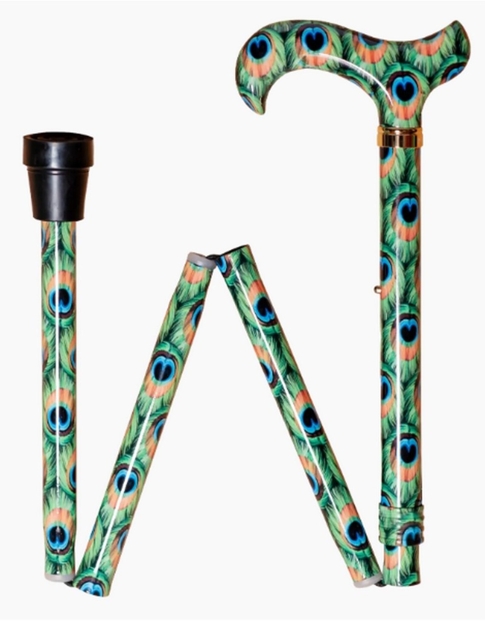 Ninee Wandelstok Pauw Opvouwbaar