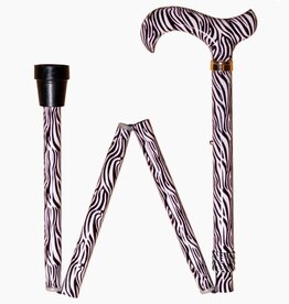 Ninee Wandelstok Zebra Opvouwbaar