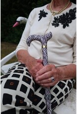 Ninee Wandelstok Zebra Opvouwbaar