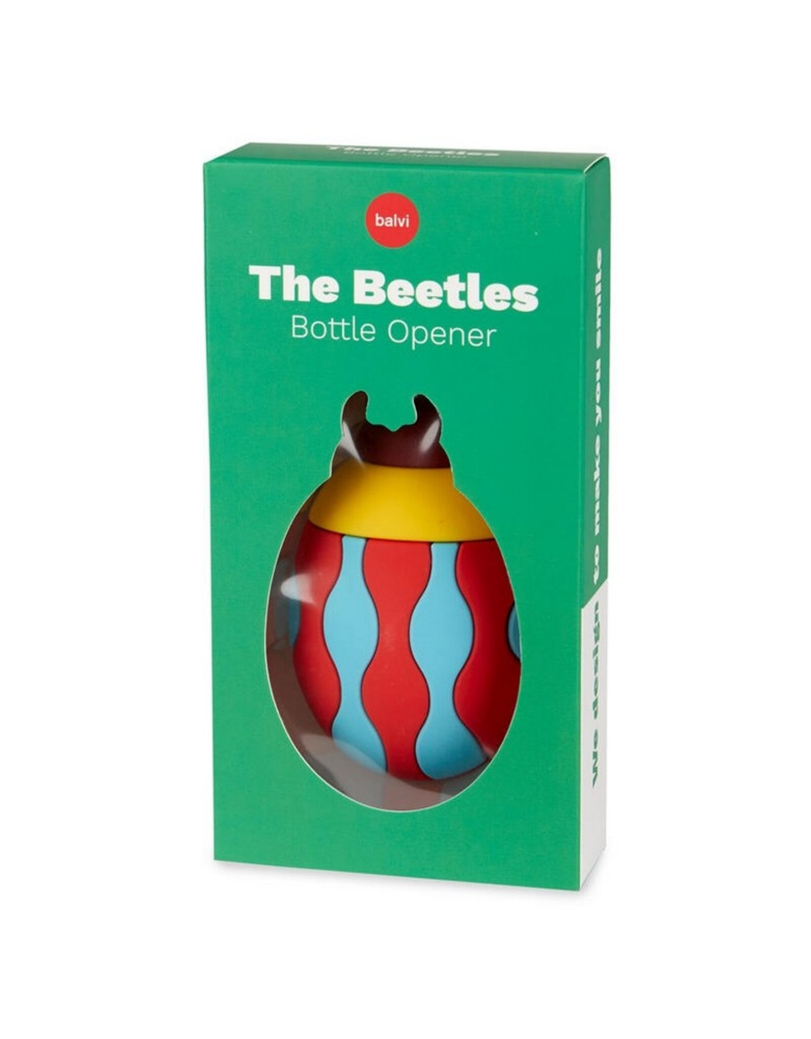 Balvi Magnetische FlesopenerThe Beetles Geel