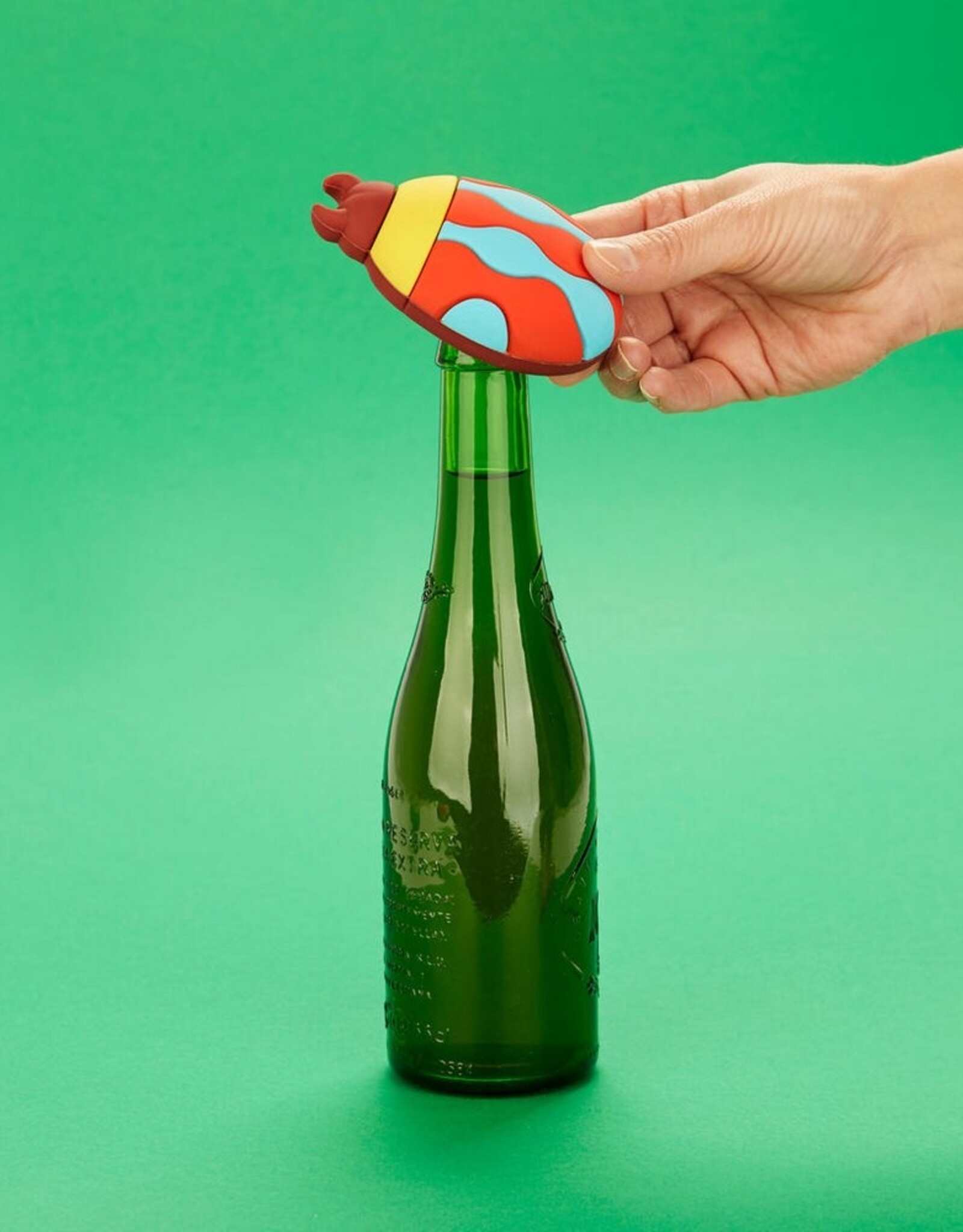 Balvi Magnetische FlesopenerThe Beetles Geel