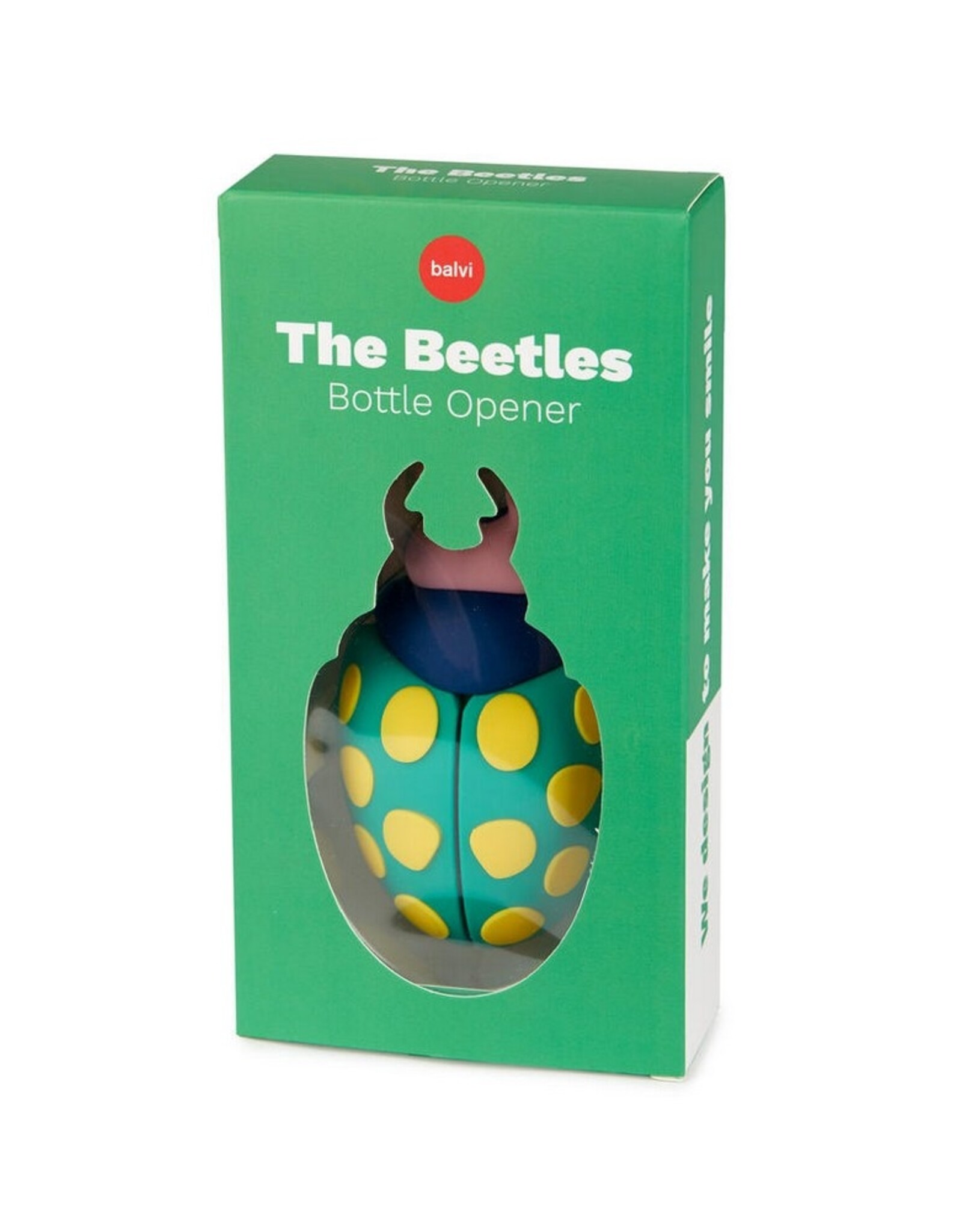 Balvi Magnetische FlesopenerThe Beetles Blauw