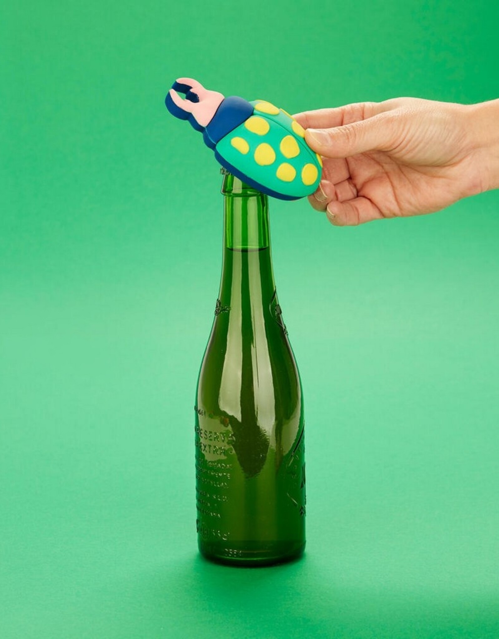 Balvi Magnetische FlesopenerThe Beetles Blauw