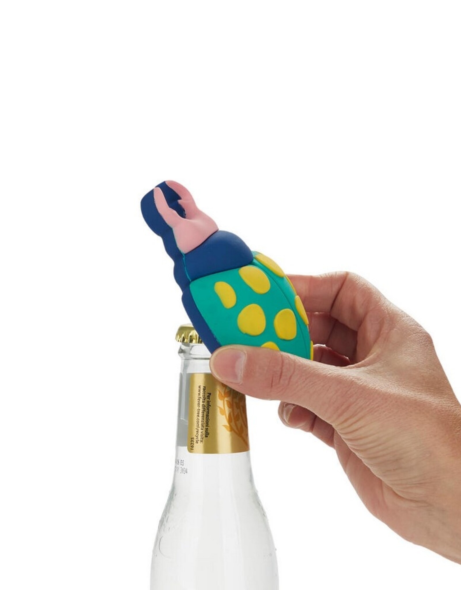 Balvi Magnetische FlesopenerThe Beetles Blauw