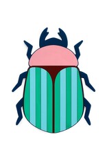Balvi Pannenonderzetter The Beetles Roze