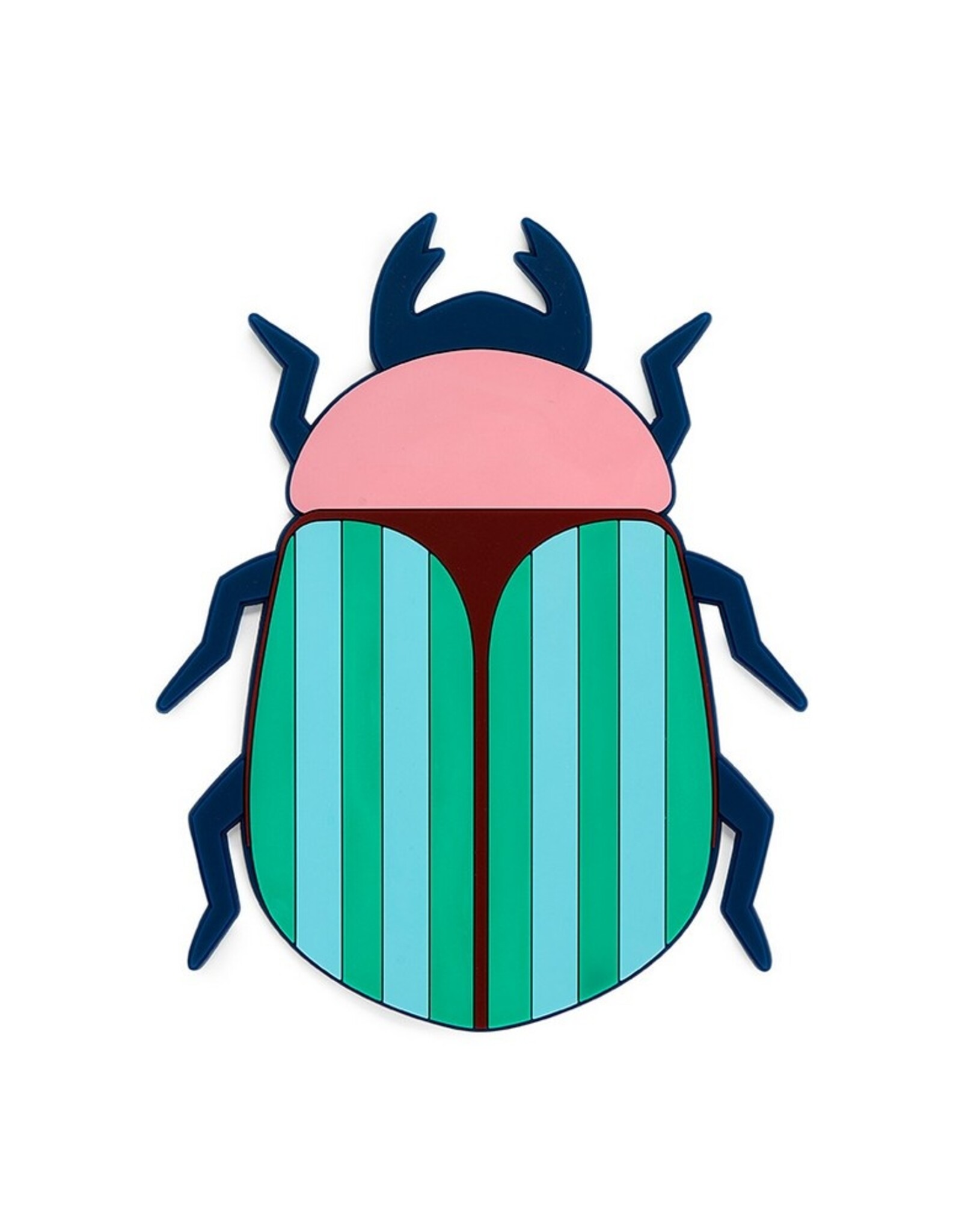 Balvi Pannenonderzetter The Beetles Roze