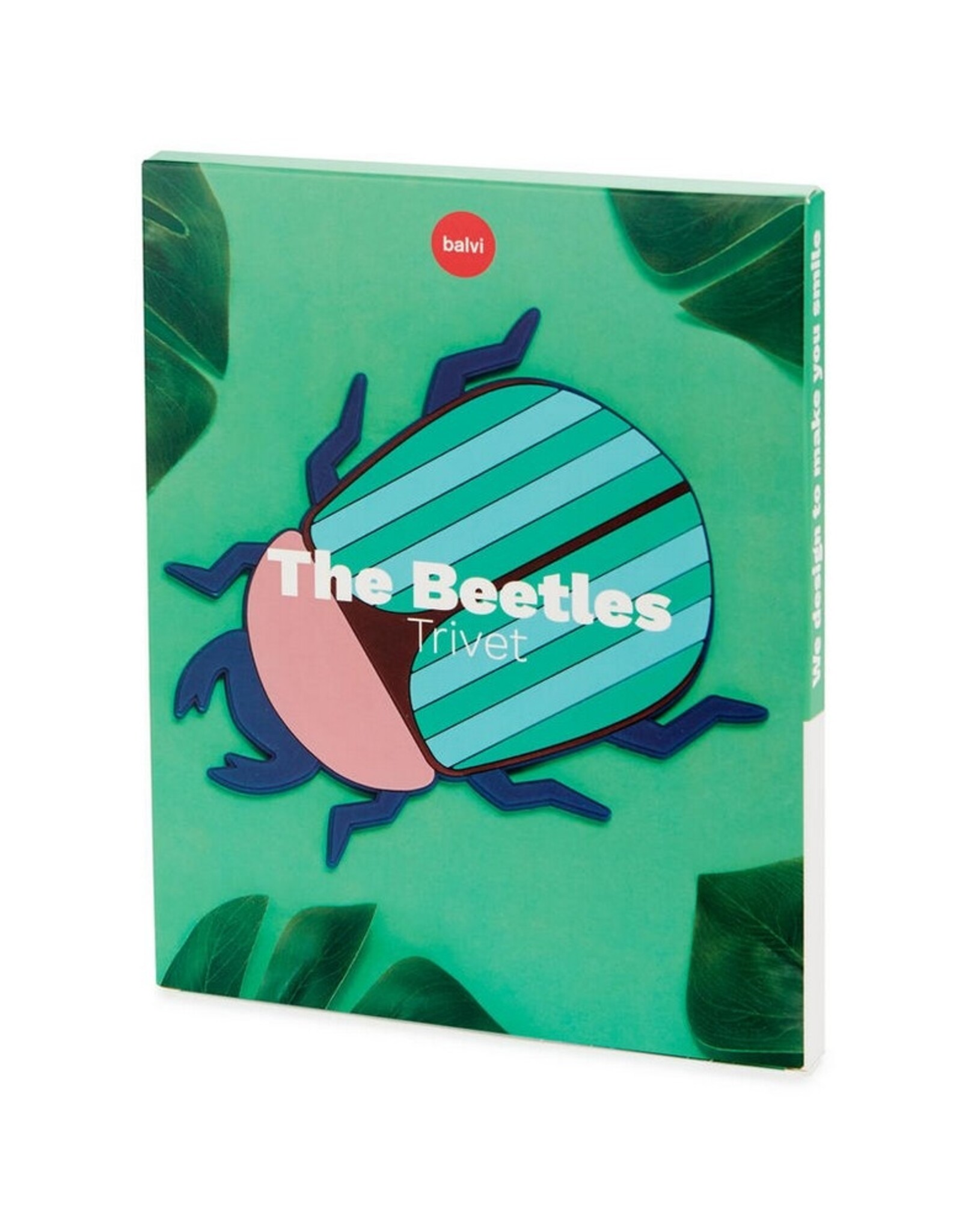 Balvi Pannenonderzetter The Beetles Roze