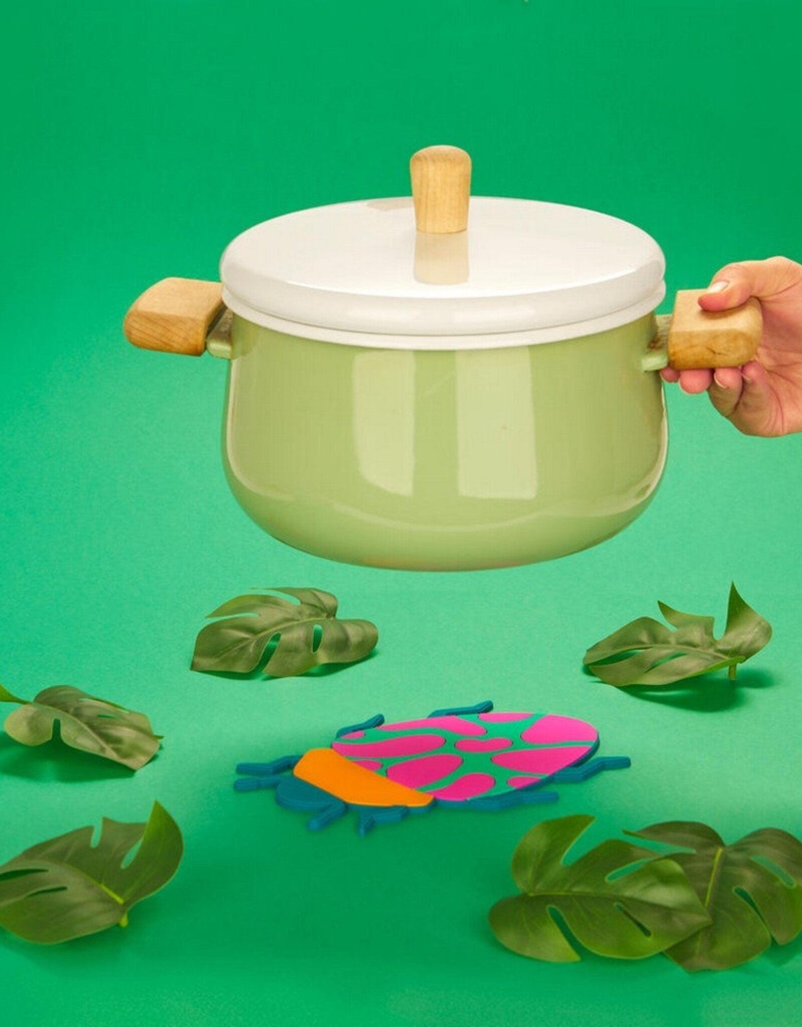 Balvi Pannenonderzetter The Beetles Oranje