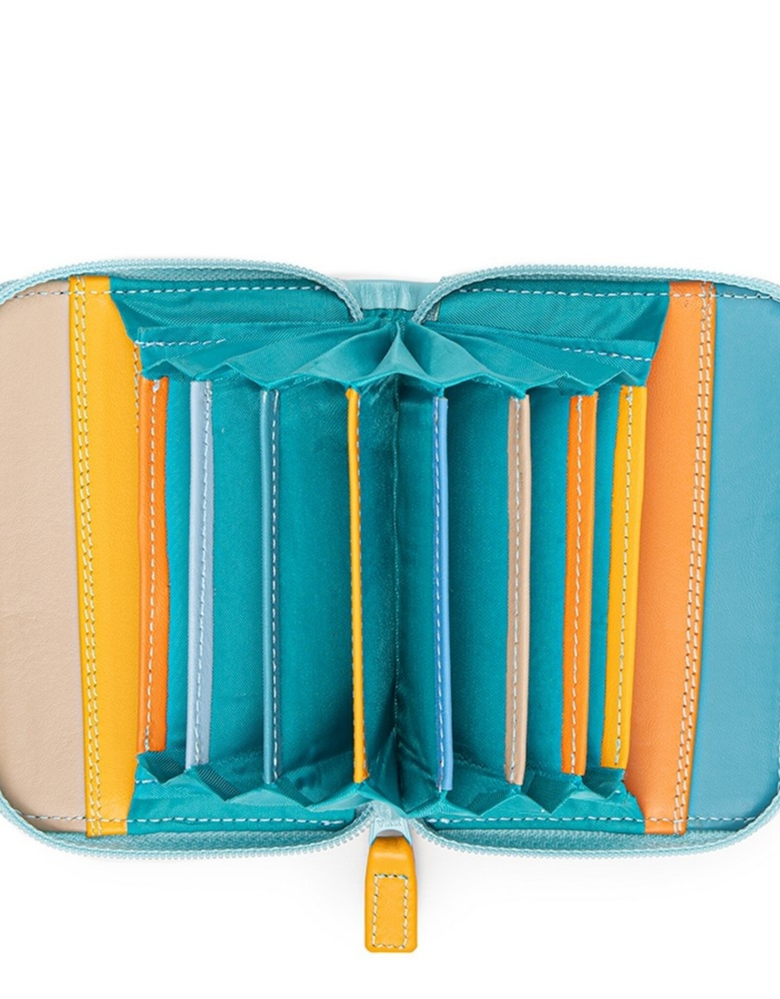 MyWalit Zip Around Fan Credit Card Holder Sardinia