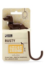 Monkey Business Rusty Screen Hook