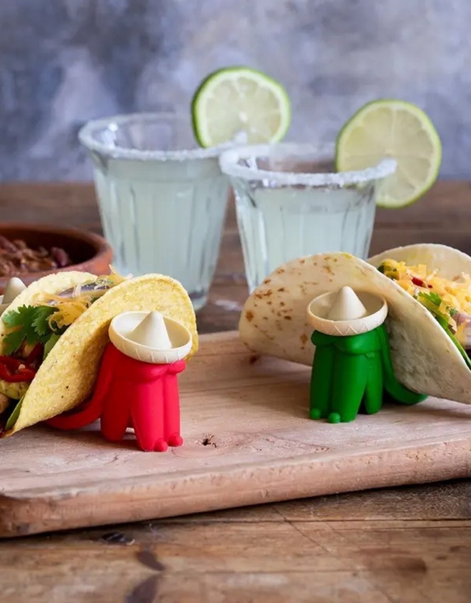 Monkey Business Taco holders Los Dos