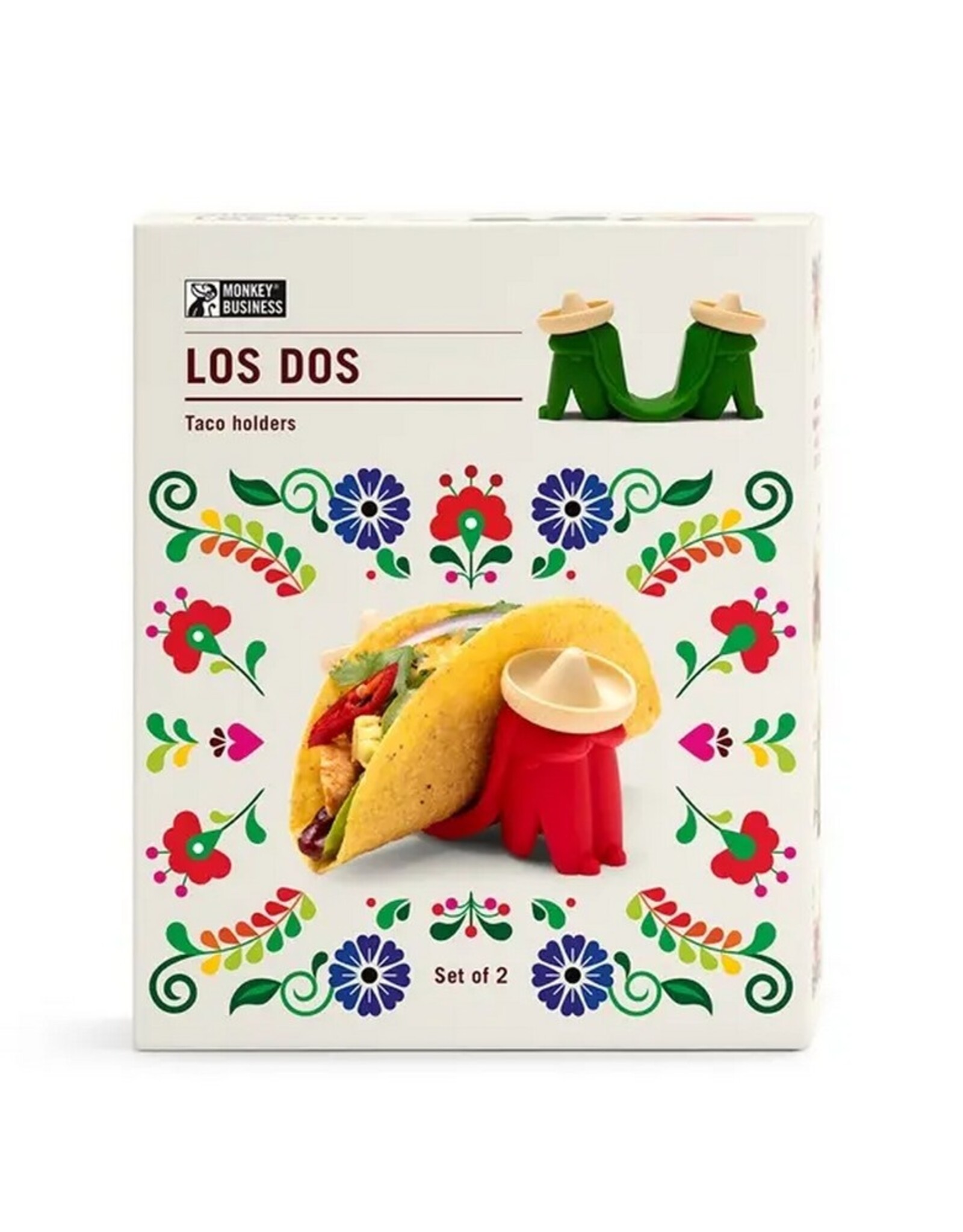 Monkey Business Taco holders Los Dos