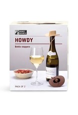 Monkey Business Flessenstop Howdy 2 stuks