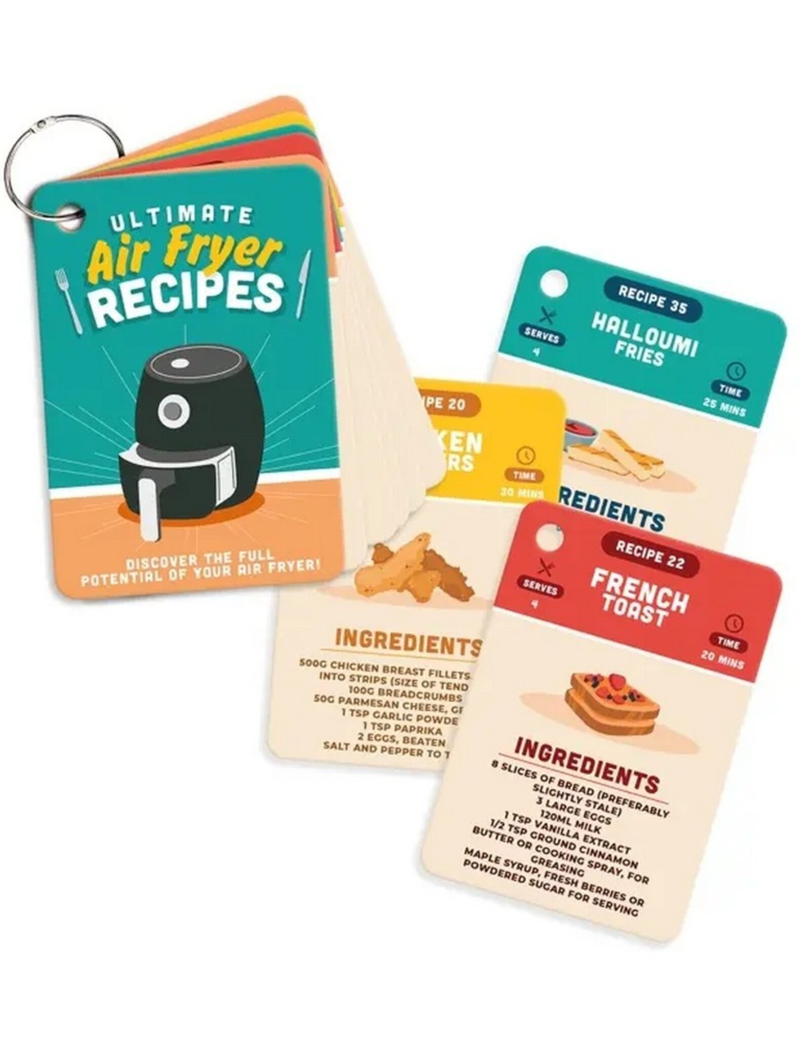 Monkey Business Recepten Ultimate Air Fryer Cards