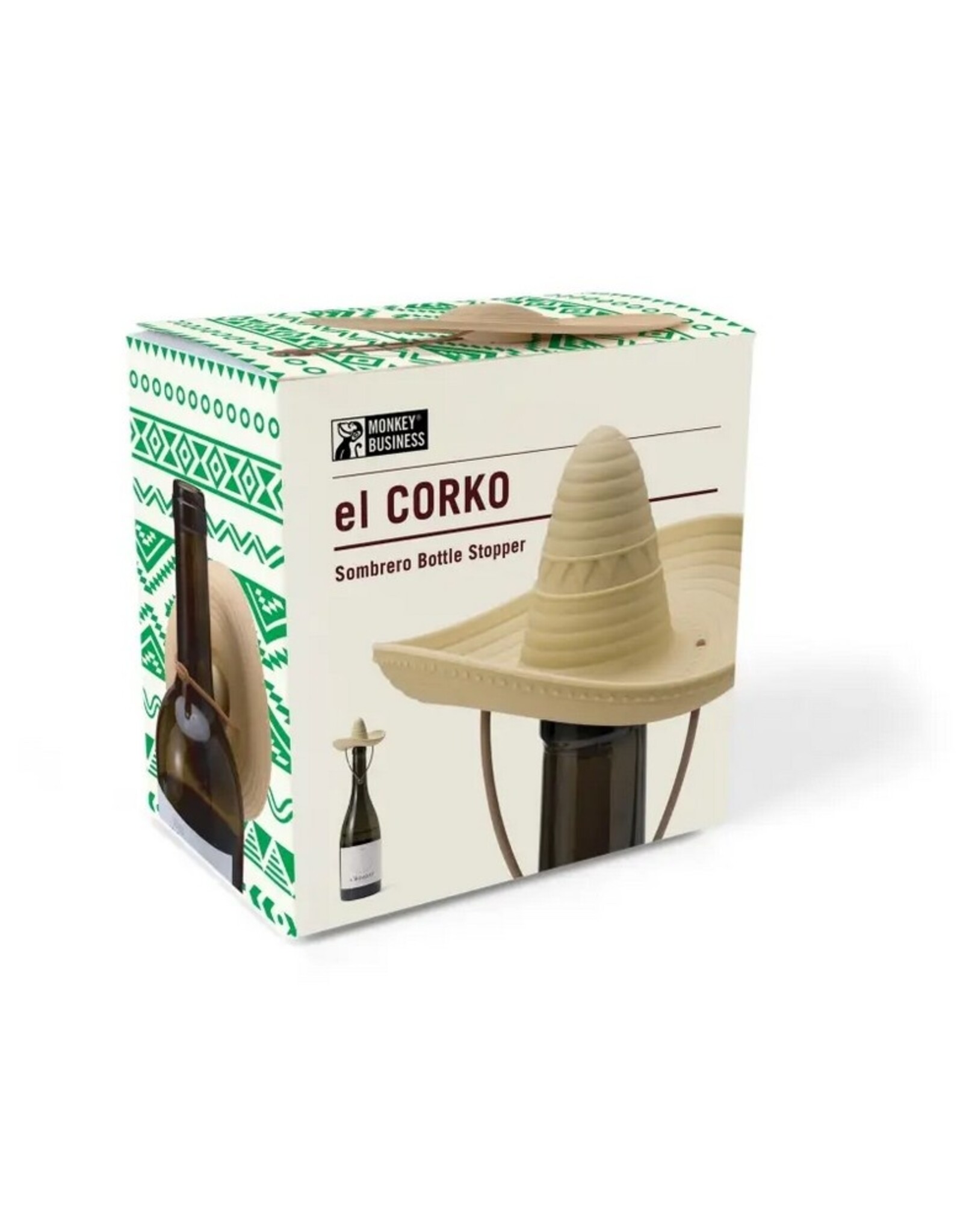 Monkey Business Flessenstop Sombrero El Corko
