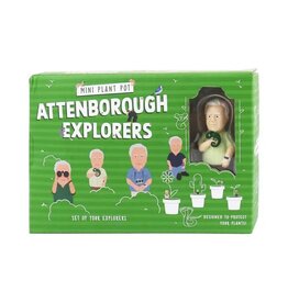 Gift Republic Mini Plant Pot Attenborough Explorers