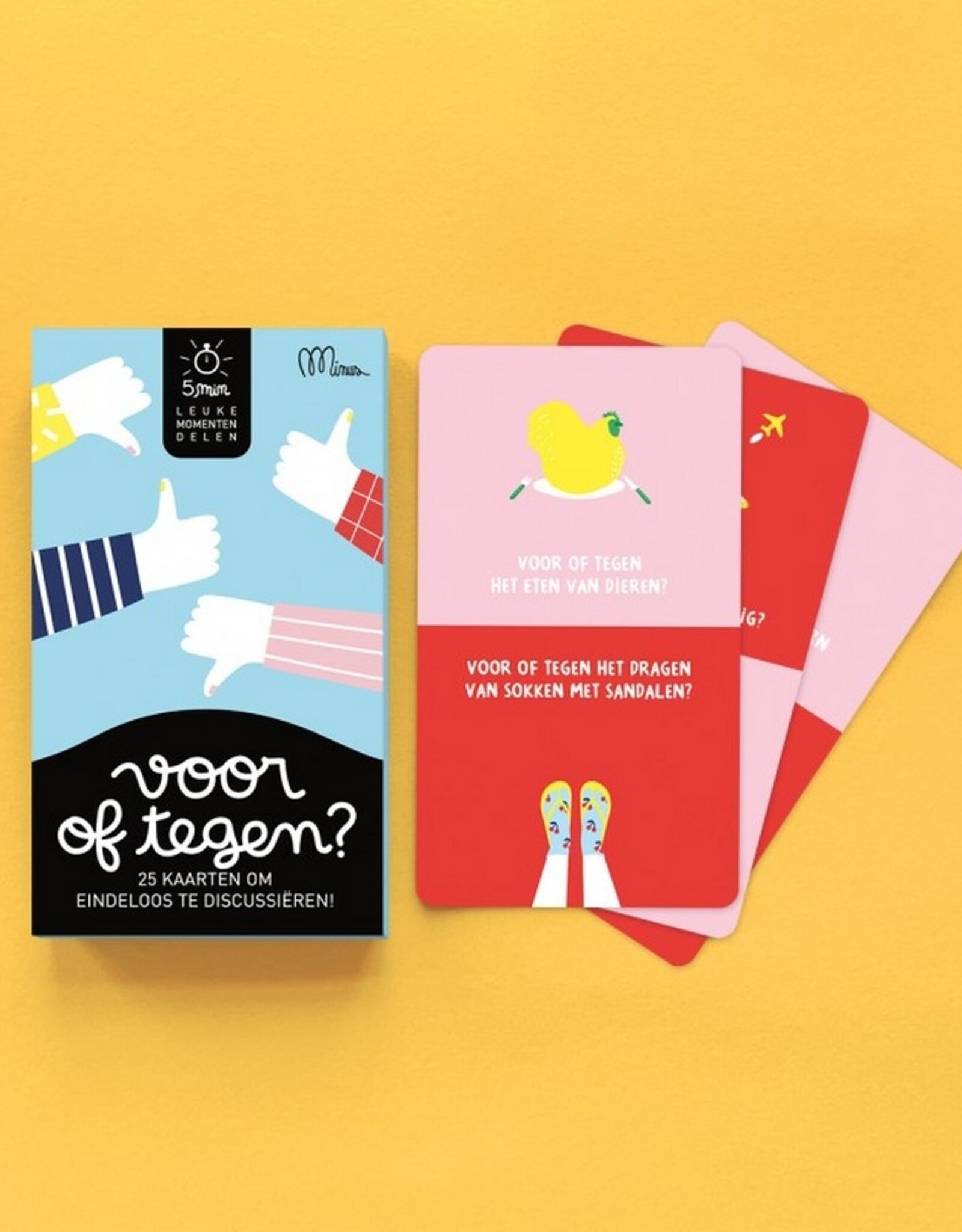 Minus Editions Spel Voor of tegen?